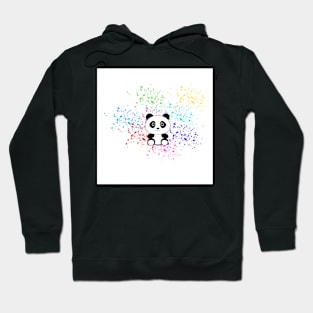 Sitting Panda Bear Hoodie